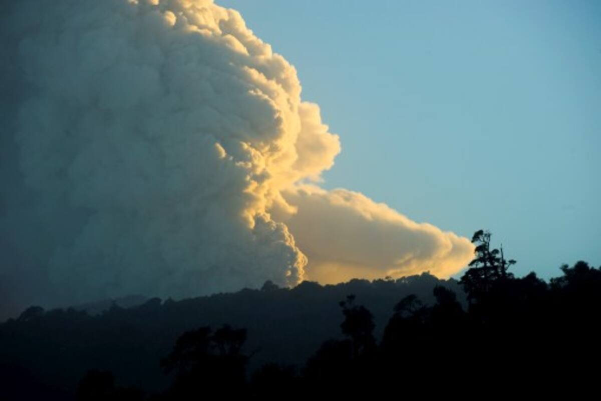 Volcán Puyehue AFP MARTIN BERNETTI
