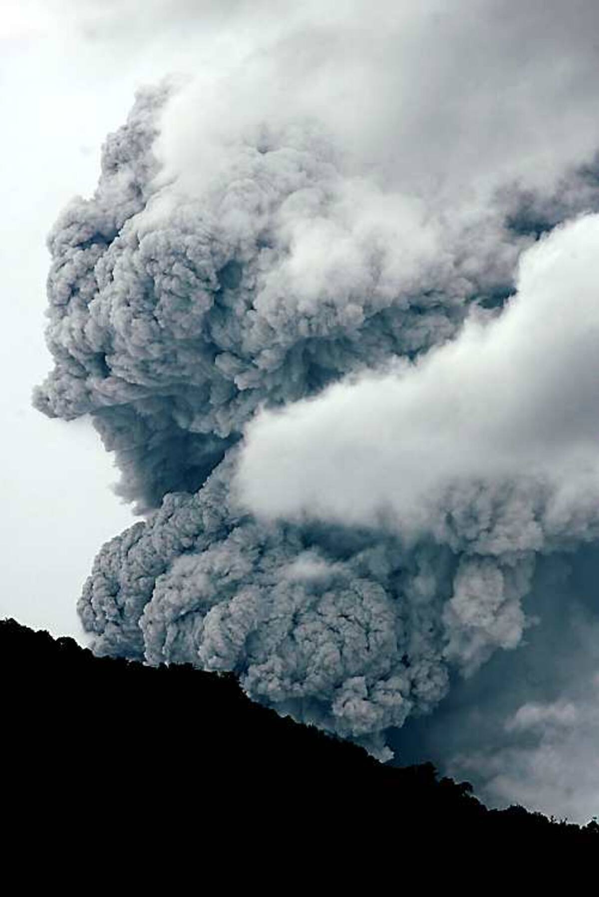 La erupción del volcán chileno sucedió el 4 de junio AFP