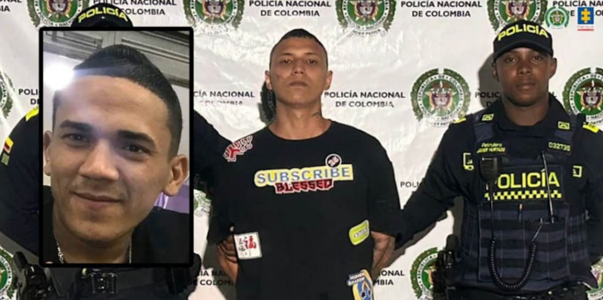 A la cárcel presunto implicado en el asesinato de alias ‘Samper’ en Valledupar. // Foto: Policía Nacional