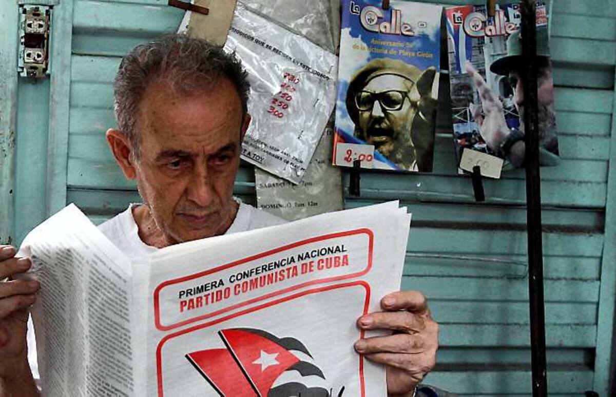 El Partido Comunista de Cuba hablan de límites de mandato presidencial. AP