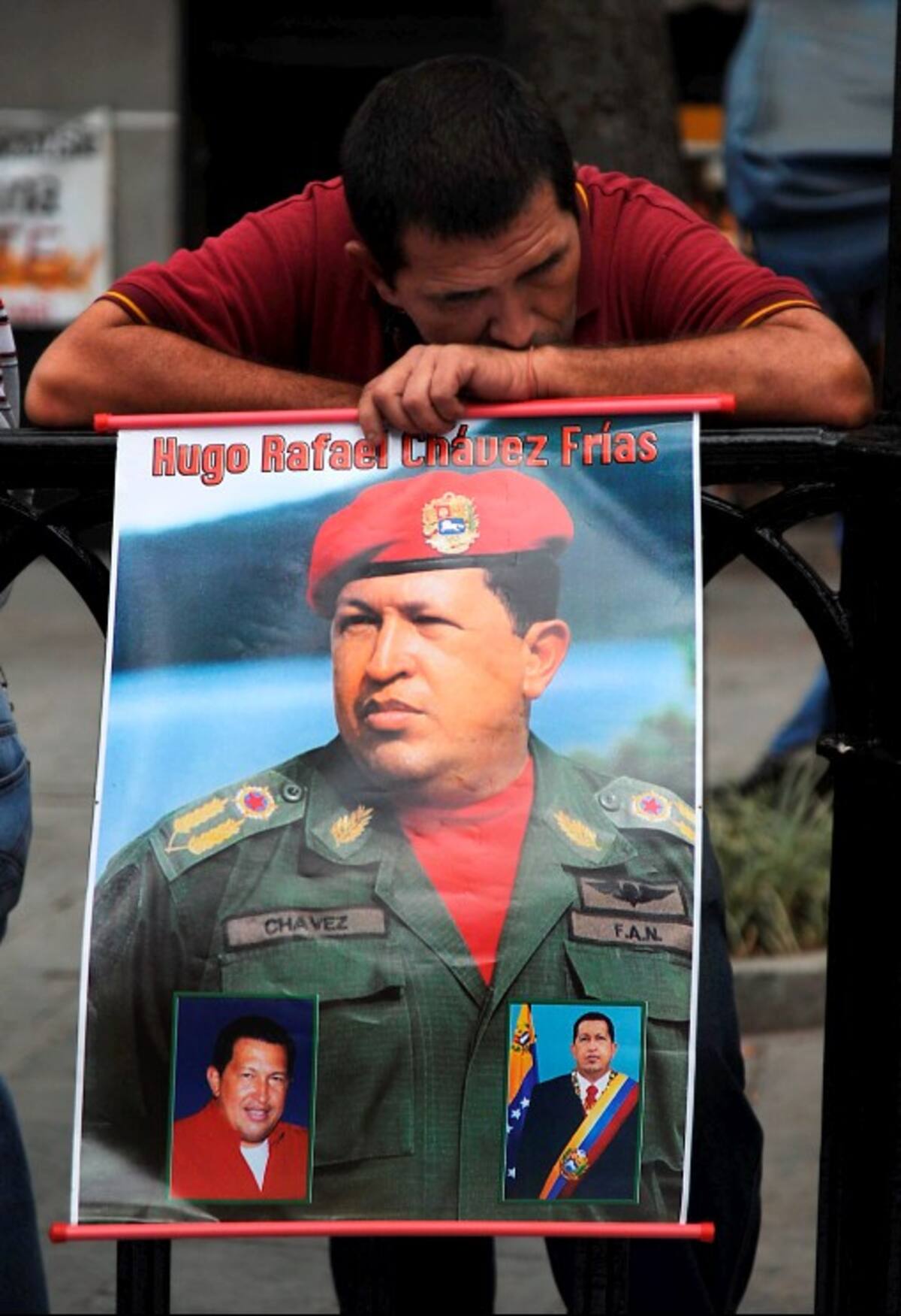 Hugo Chávez, presidente de Venezuela, anunció el jueves que fue operado en Cuba de un tumor cancerígeno. AFP LEO RAMIREZ