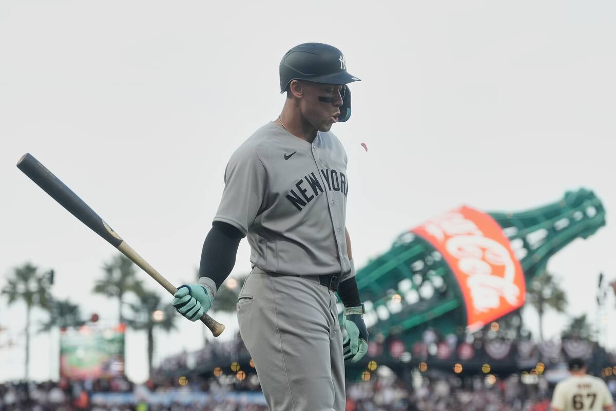 Aaron Judge tuvo un complicado debut con Yankees en las Grandes Ligas 2026