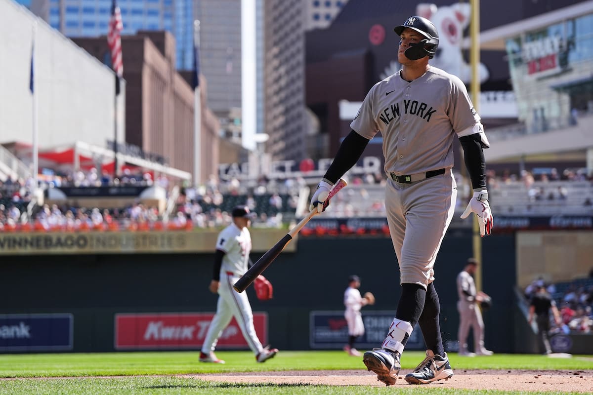 ¡Alarma en los Yankees! Aaron Judge sufre una nueva lesión y peligra su temporada