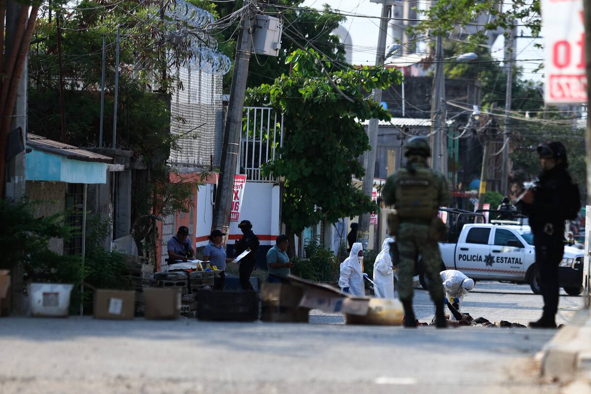 ¡Atroz! Hallan cuatro cuerpos desmembrados frente a cárcel en Acapulco