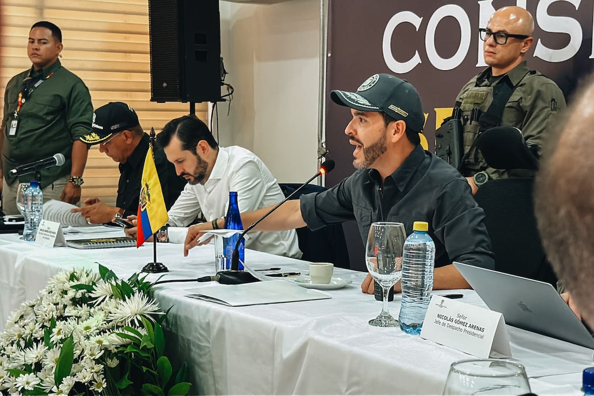 De la Espriella permaneció en una base militar por supuesta amenaza del ELN en Arauca
