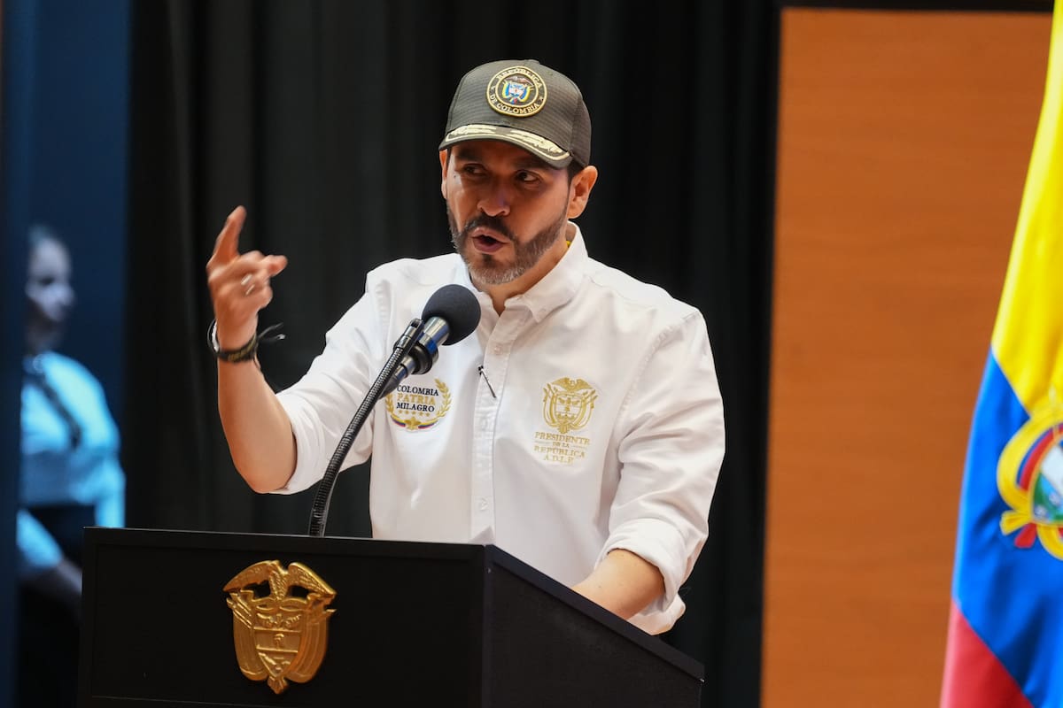 El presidente de Colombia, Abelardo de la Espriella. // Foto: cortesía de la Presidencia de la República.