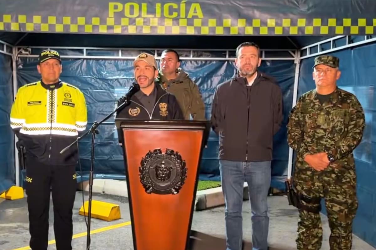 Abelardo de la Espriella reporta 172 capturas en operativo contra criminales en Bogotá