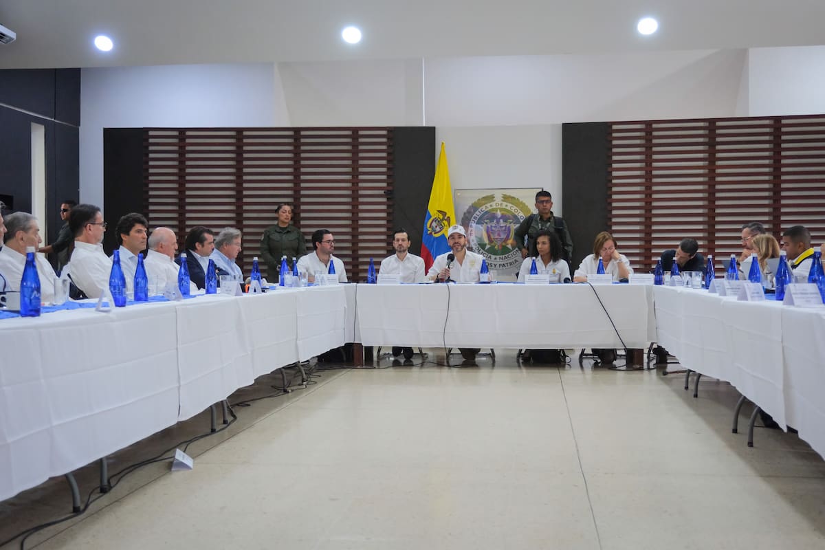 Abelardo de la Espriella anuncia Plan Marshall para el Chocó. // Foto: cortesía de la Presidencia de Colombia.