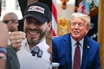 Donald Trump felicita a Abelardo De la Espriella tras ganar primera vuelta presidencial