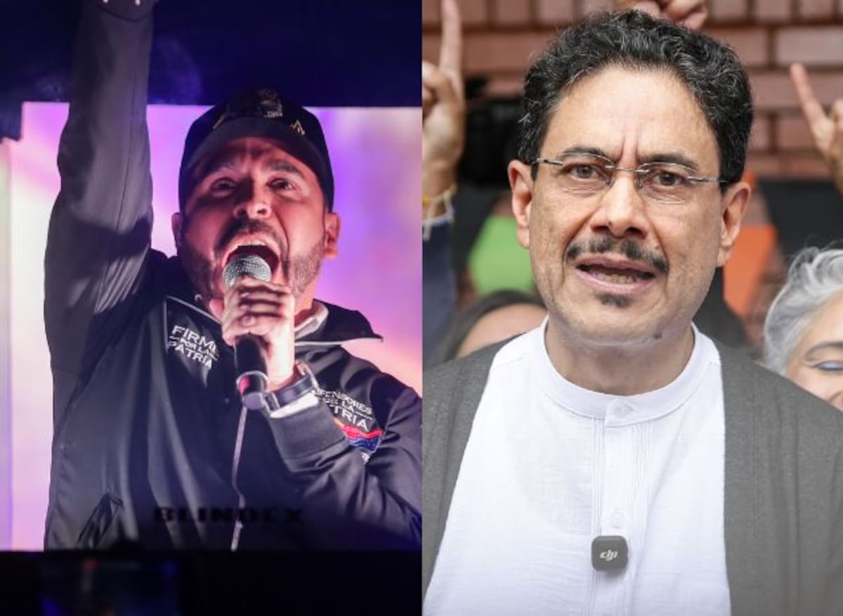 Abelardo de la Espriella e Iván Cepeda, se enfrentarán este 21 de junio nuevamente en las urnas para elegir al próximo presidente de Colombia. // Foto: Colprensa.