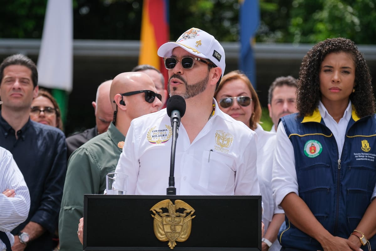 Abelardo de la Espriella en la Cumbre Empresarial para la Transformación del Chocó. // Foto: cortesía de la Presidencia de la República.