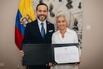 De la Espriella posesionó a Ilva Myriam Hoyos como nueva ministra de Educación