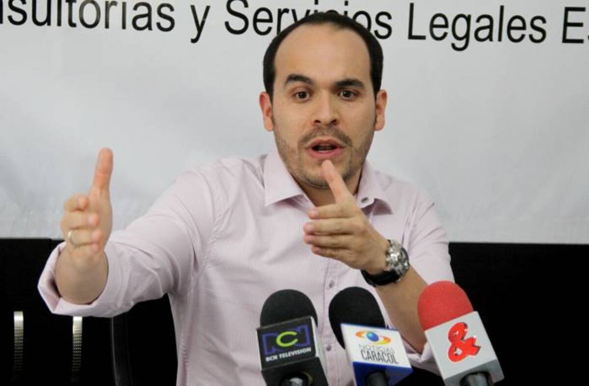 Abogado Abelardo de la Espriella, apoderado de la familia Ceballos. Rafael Polo - Cortesía QHubo Barranquilla-