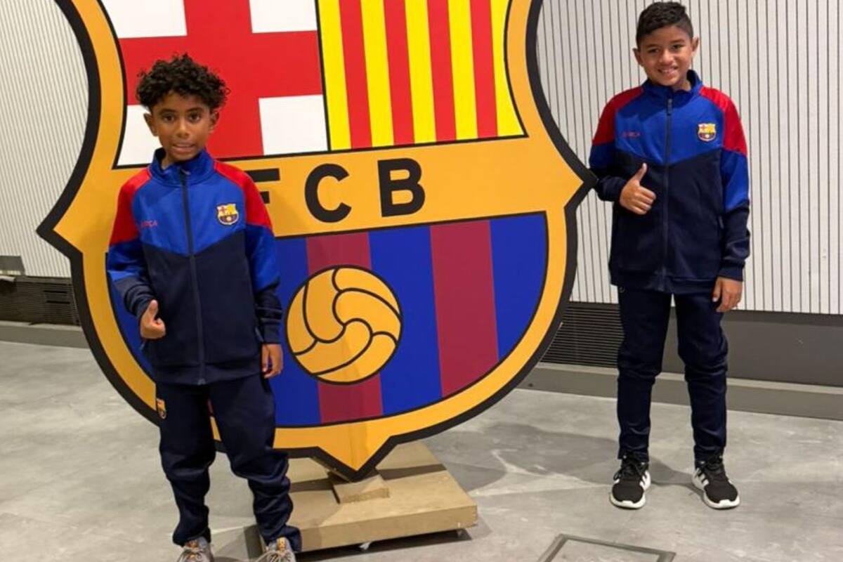 Los talentos cartageneros que se entrenan con Barcelona en España
