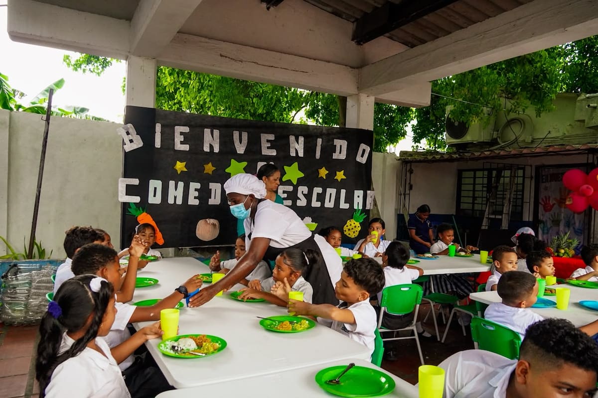 Abren cuatro nuevos comedores escolares en Cartagena: estos son los colegios