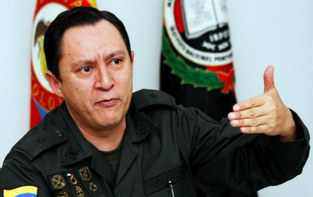 El general Gustavo Ricaurte, director del Inpec. COLPRENSA
