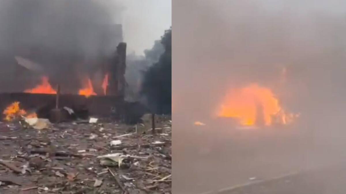 Nueve muertos fue el saldo de un accidente aéreo en Brasil | Fotos Captura de pantalla X