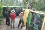 Bus escolar se accidentó en y dejó varios menores heridos en Norte de Santander
