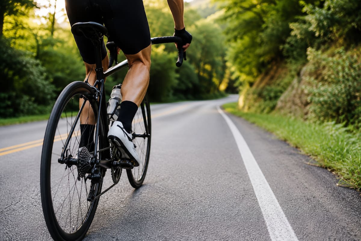 En el accidente estuvieron involucrados un solo vehículo y el grupo de ciclistas. // Foto: ilustración generada con IA (ChatGPT)
