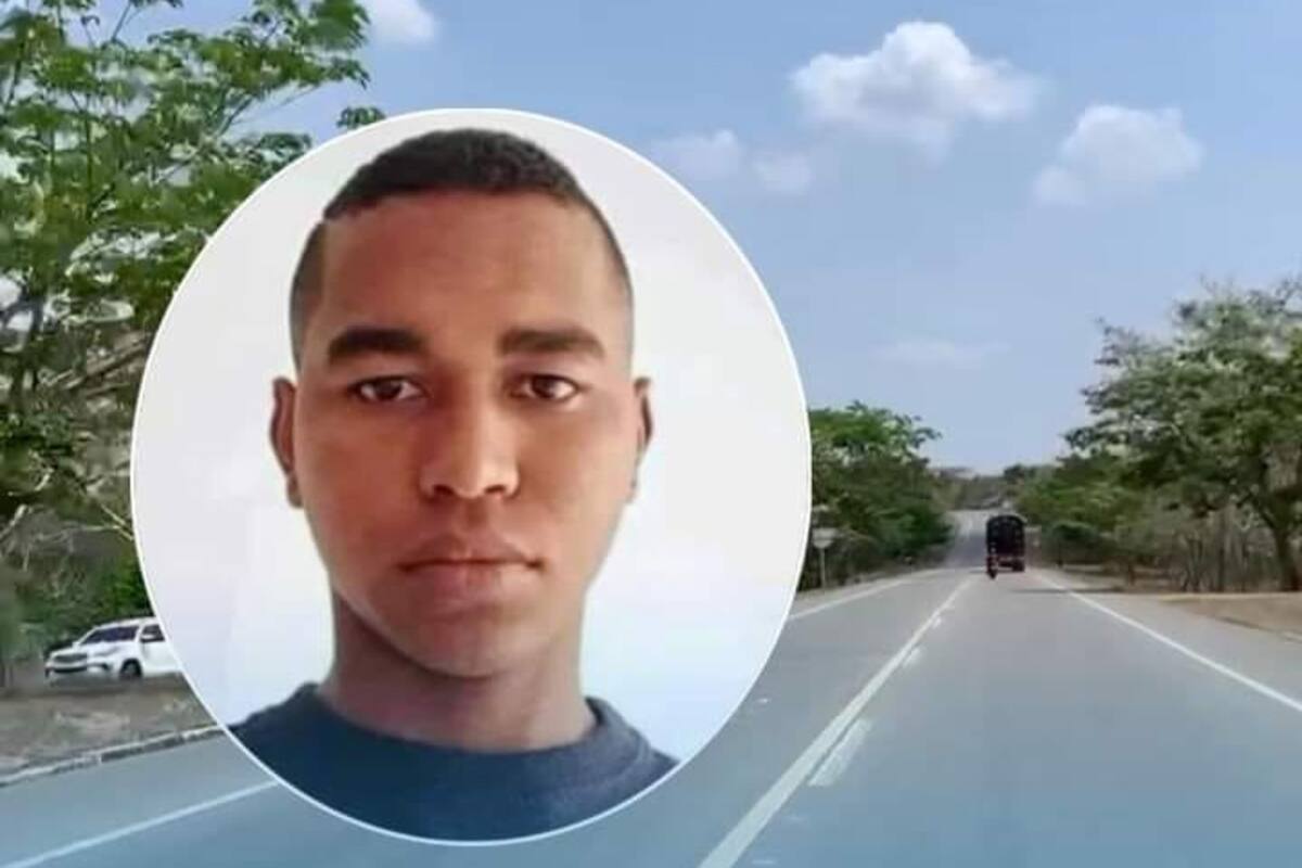 Enfermero, de 28 años, chocó contra una volqueta y murió