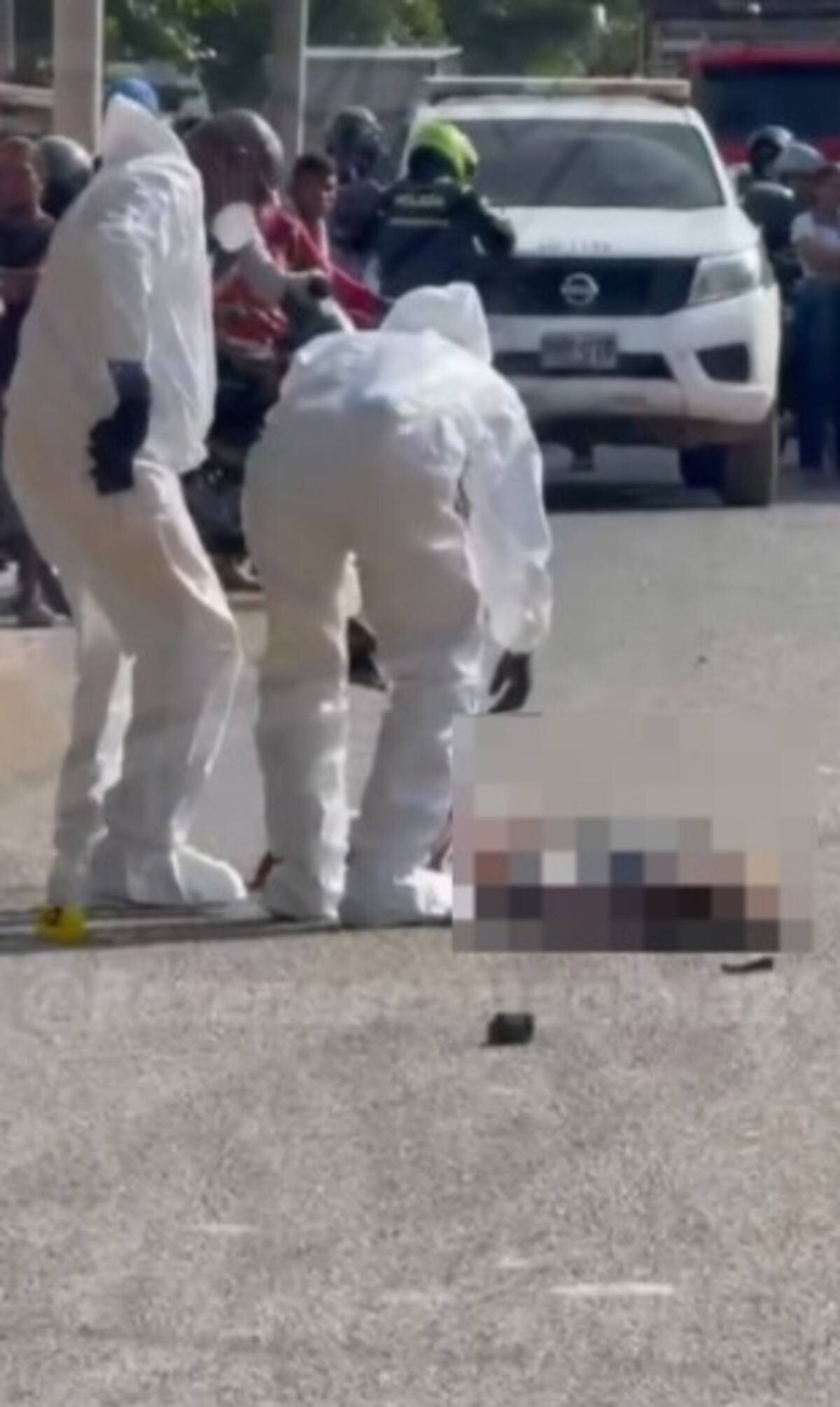 Accidente de tránsito en Bayunca. // Foto: captura de video