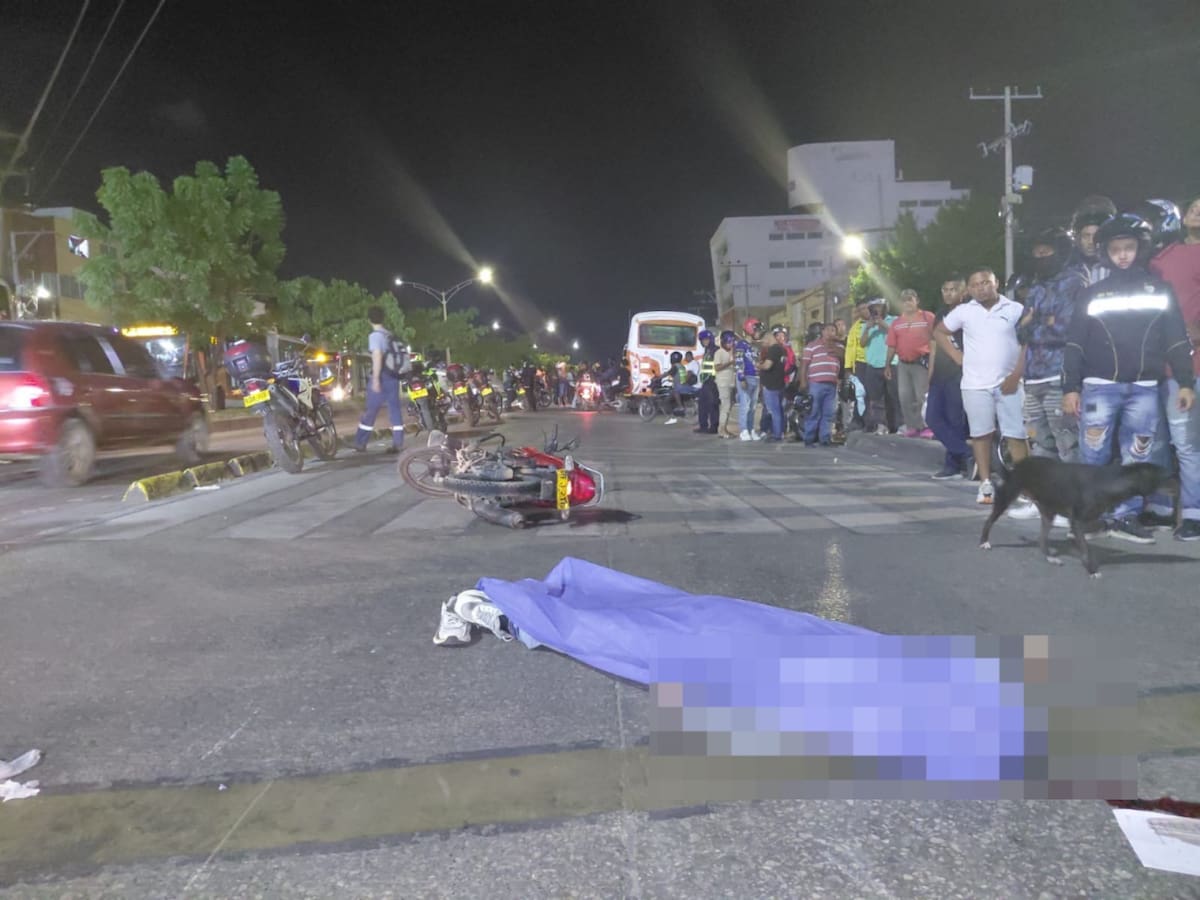 Accidente de tránsito en Bazurto.