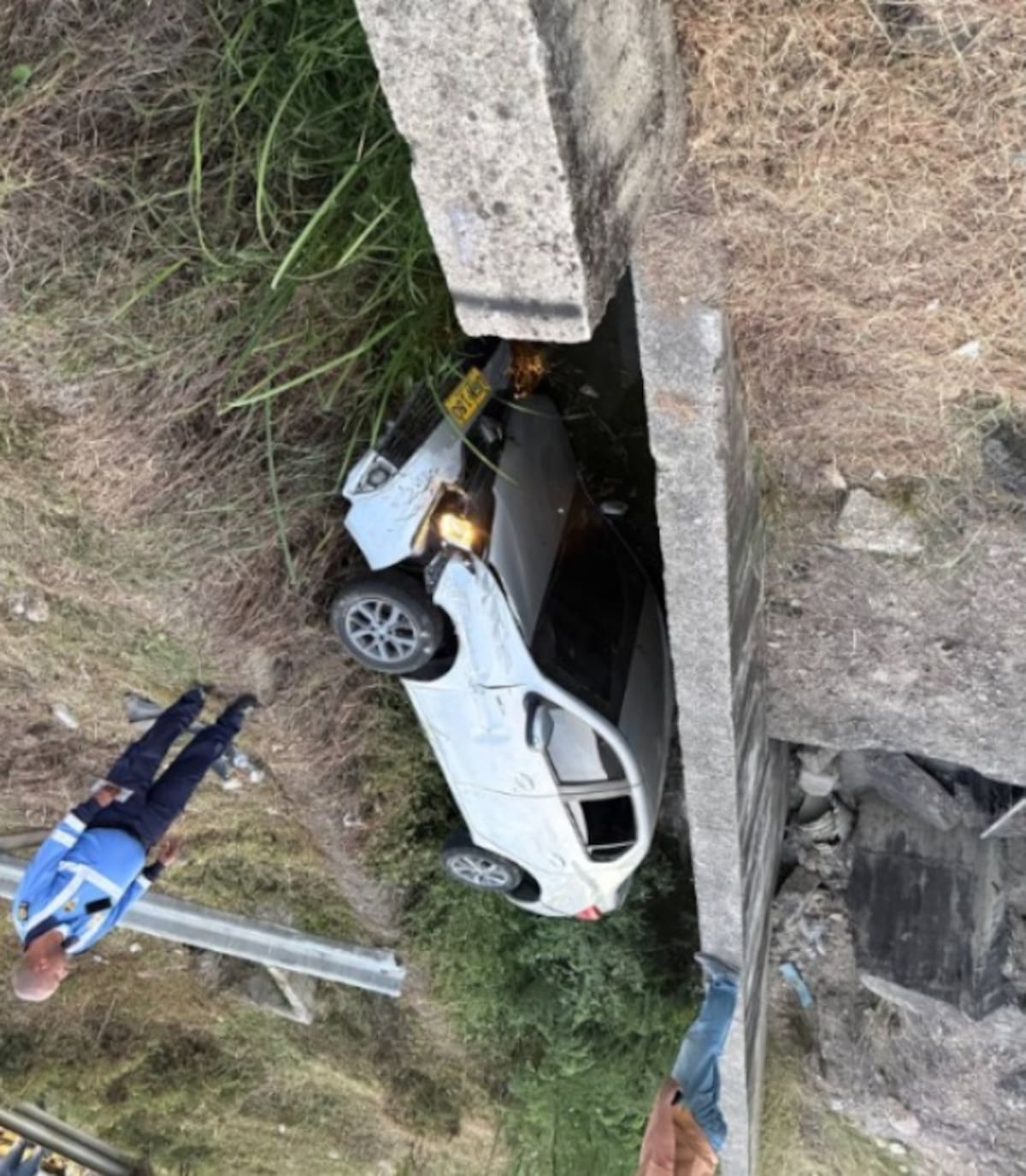 Accidente de tránsito en Ceballos .