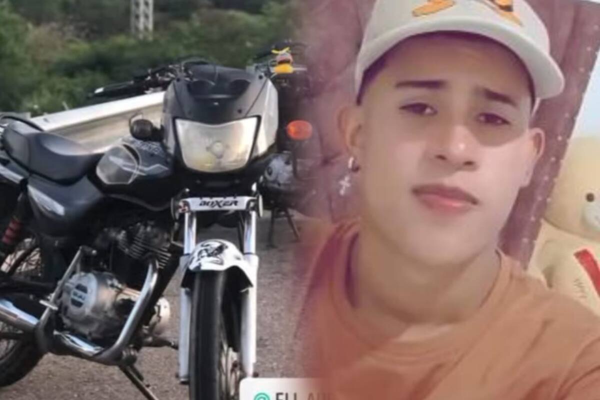 Carlos Escalante, el amante de las motos que chocó con árbol y murió