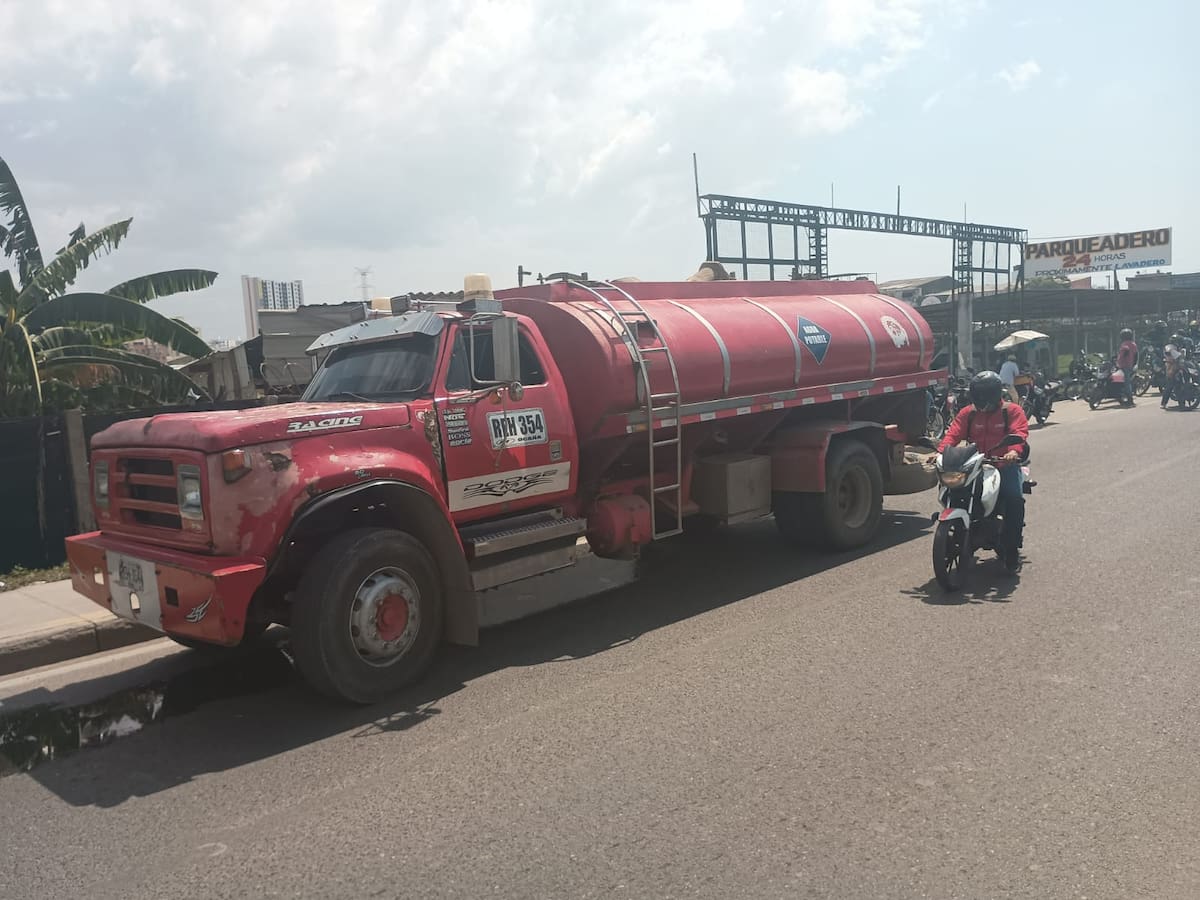 Accidente de tránsito en El Pozón, cerca a la Terminal de Transporte de Cartagena.