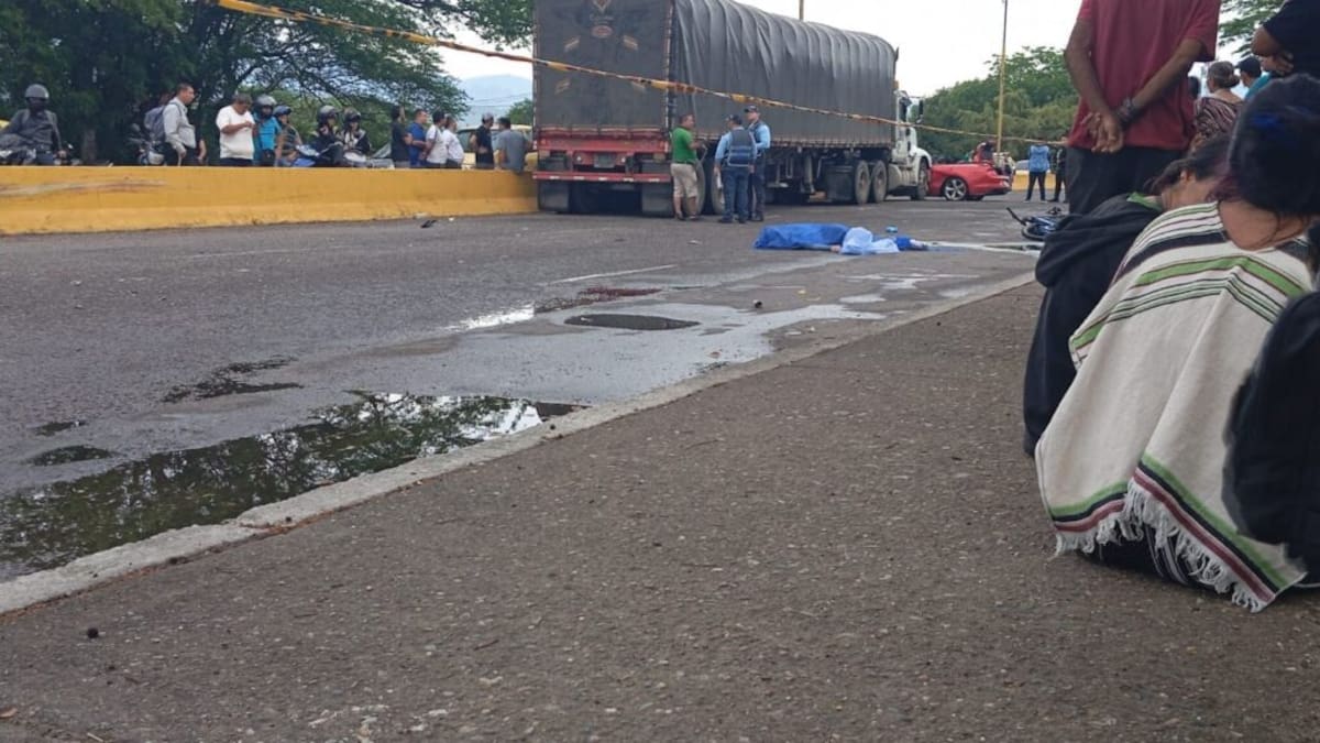 Accidente de tránsito en Neiva en noviembre de 2024. // Cortesía