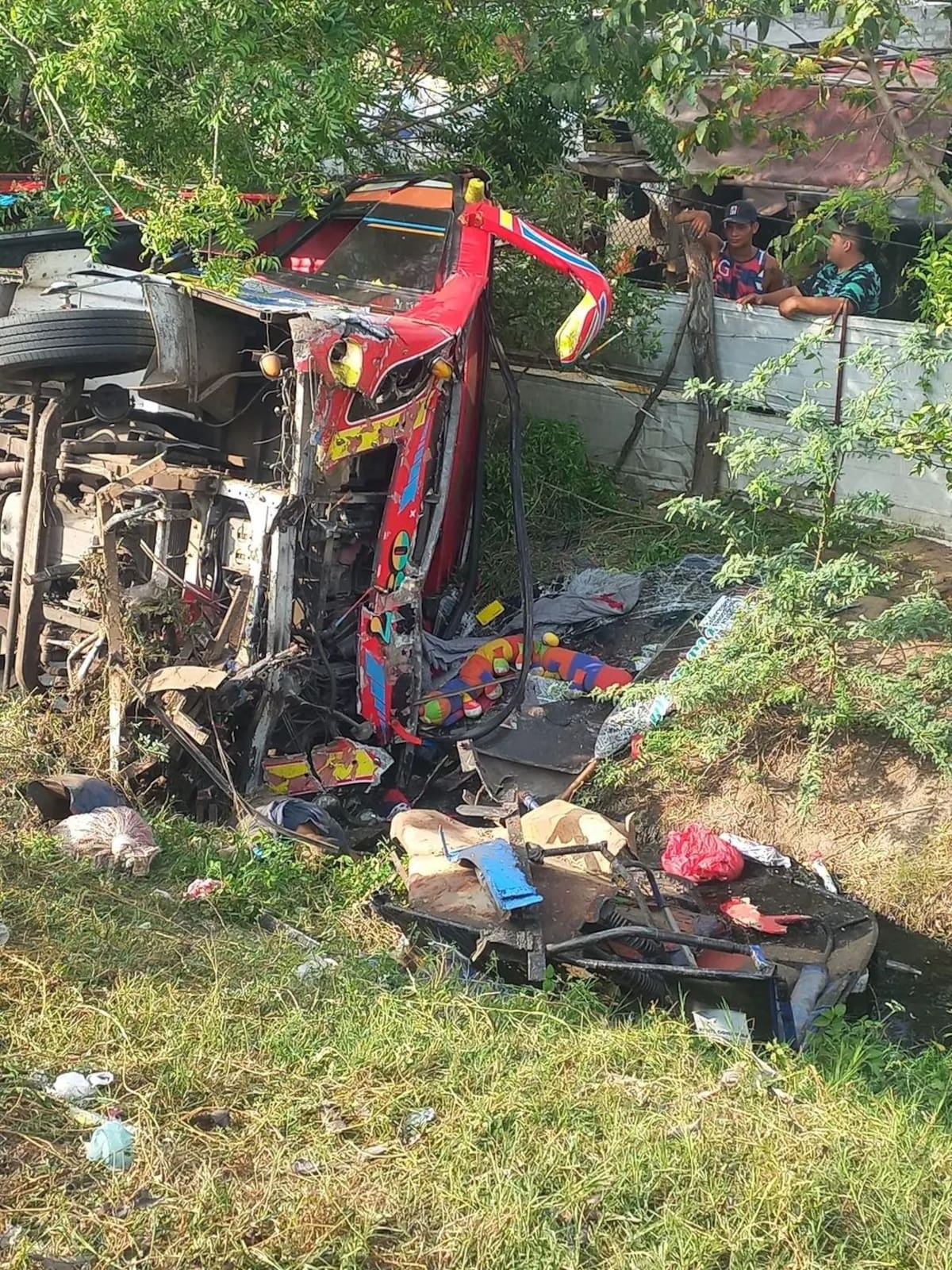 Accidente de tránsito en Ponedera - Atlántico.