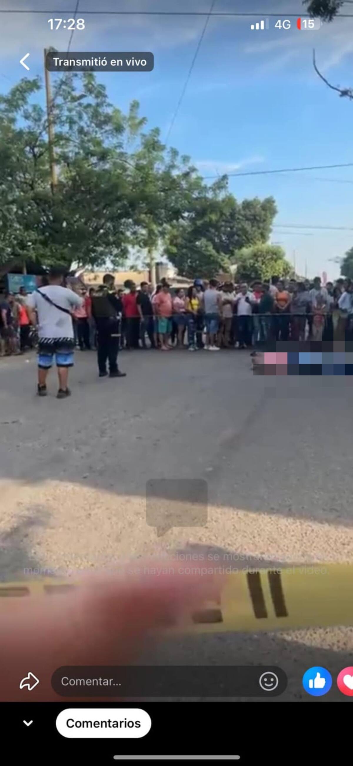 El hombre murió atropellado por una tractomula. //Captura de video