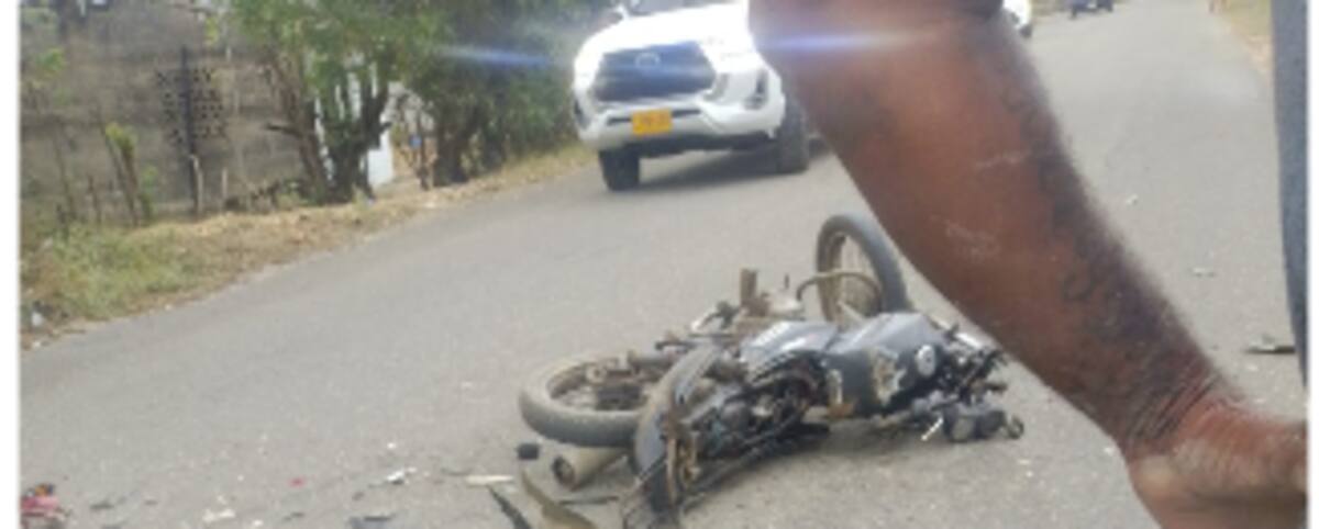 Accidente en Ararca.