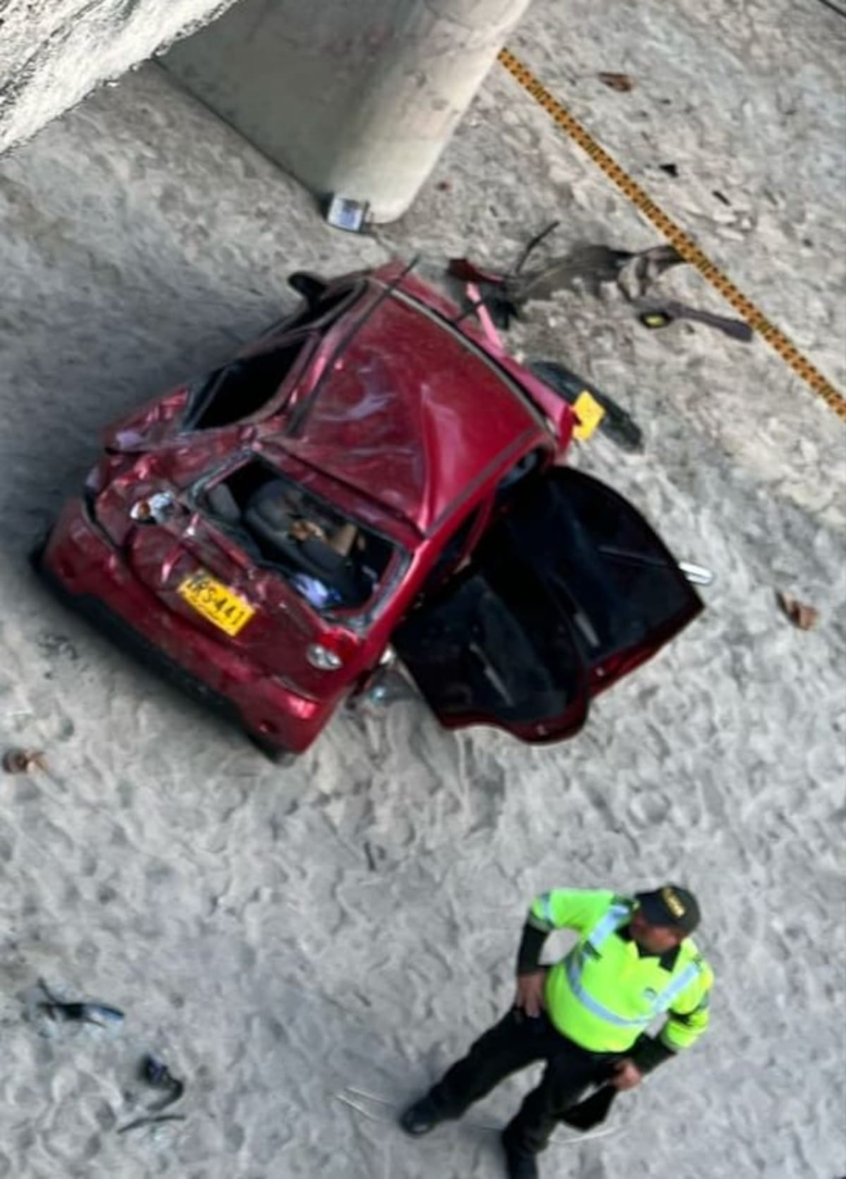 El accidente ocurrió en la madrugada de este jueves 20 de febrero en la Zona Bananera, en el Magdalena.