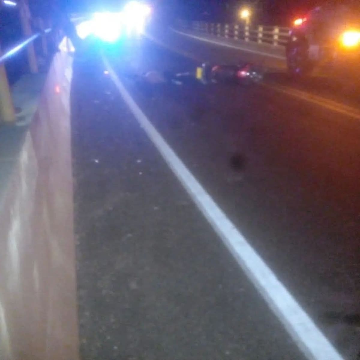 Accidente en Gambote.
