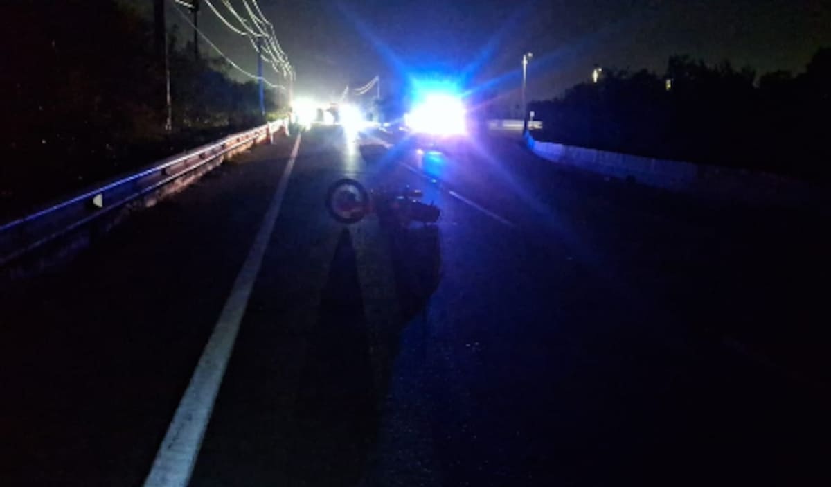 Jefferson Rigoberto García Bravo es la víctima mortal del accidente de tránsito que ocurrió en la noche de este lunes festivo, 13 de julio, en la Vía del Mar, cerca de La Boquilla. //FOTO CORTESÍA POLICÍA DE BOLÍVAR.