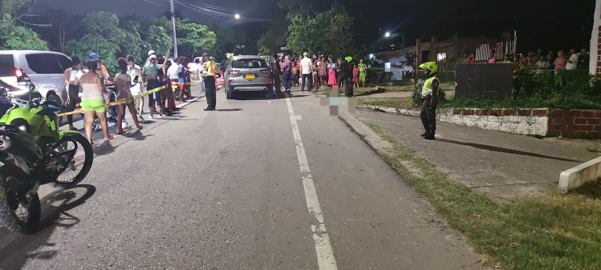 Un hombre muerto y una mujer herida dejó el grave accidente que ocurrió en la noche del sábado en la Vía del Mar, frente al corregimiento de La Boquilla.