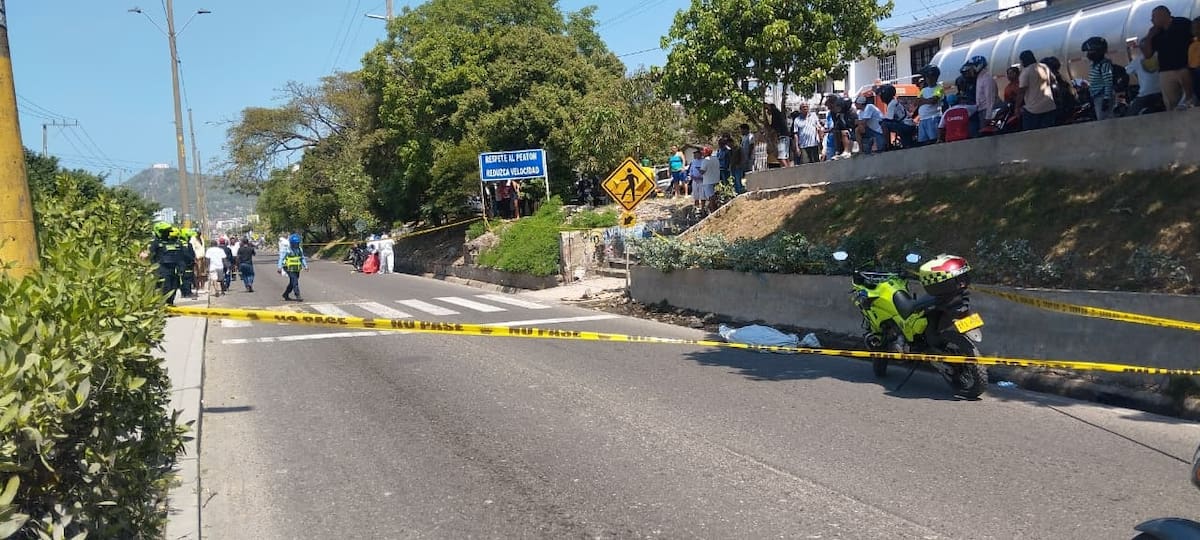 Un muerto dejó accidente en la Crisanto Luque. //FOTO ÓSCAR DÍAZ//EL UNIVERSAL.