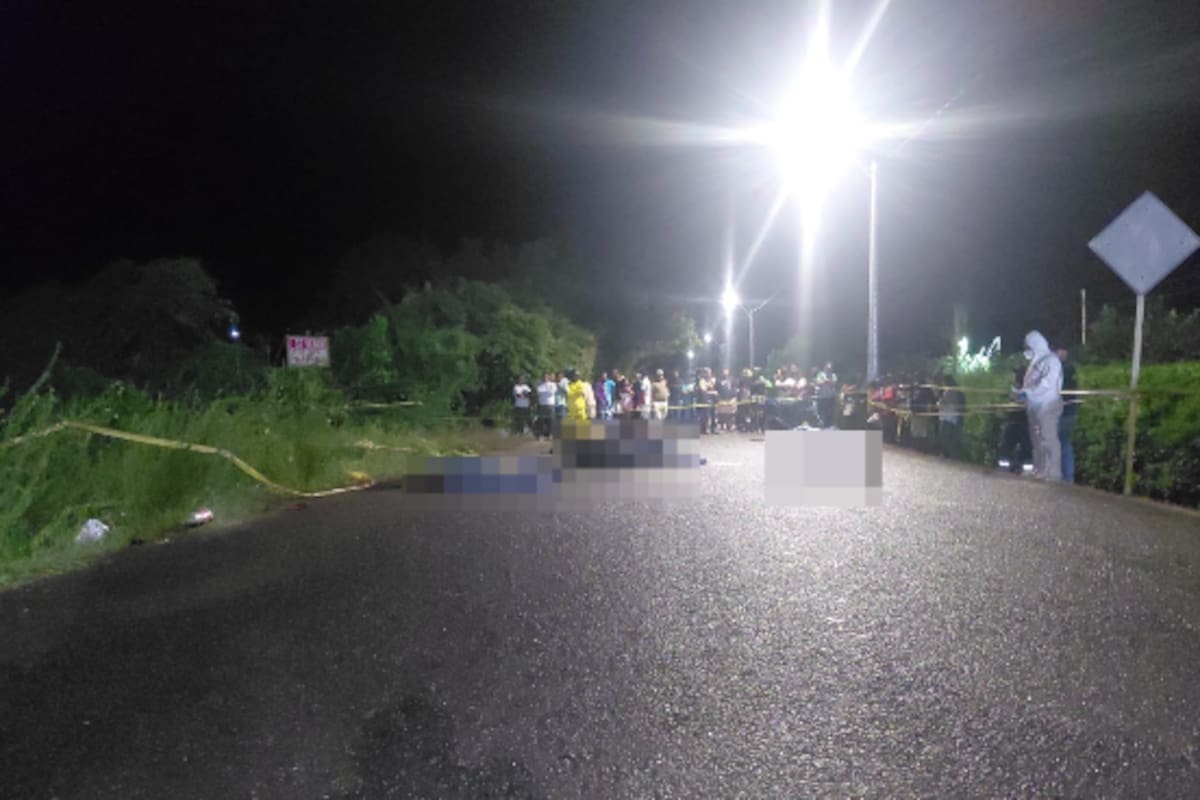 Estos son los 3 hombres que murieron en el fuerte choque de dos motos en la vía a Barú