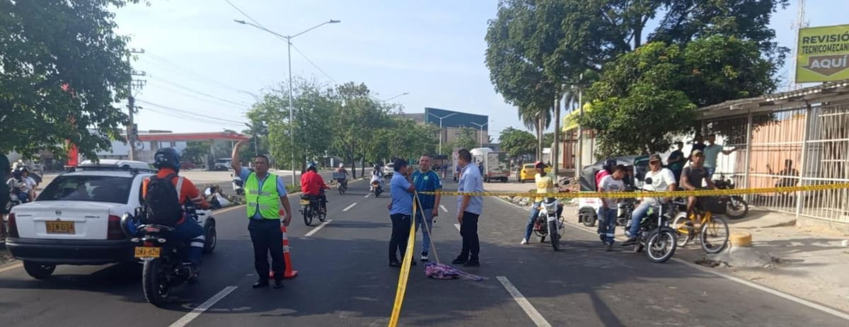 ACCIDENTE EN MALAMBO - ATLÁNTICO. // Foto: Zona Cero