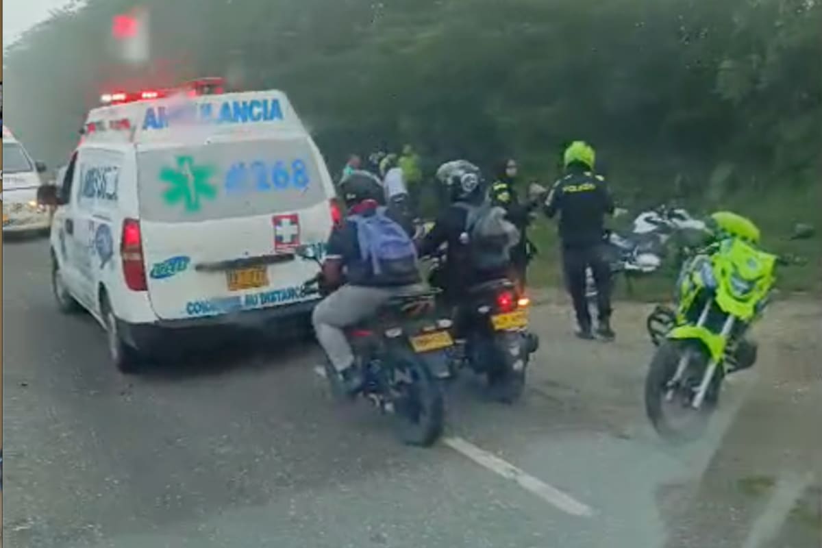 Murió motociclista al chocar aparatosamente contra una tractomula en La Cordialidad