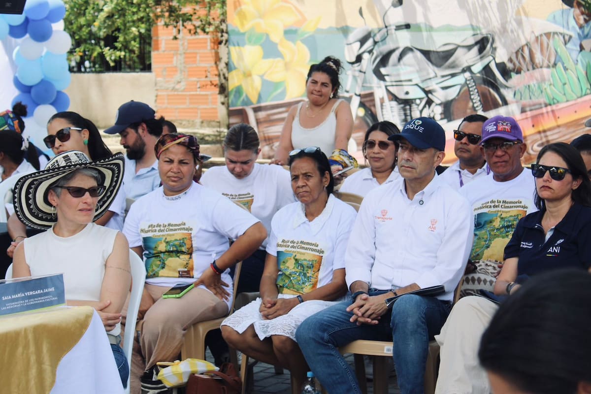 Acto de memoria por las víctimas del conflicto armado en Bolívar. // Foto: cortesía - Gobernación de Bolívar