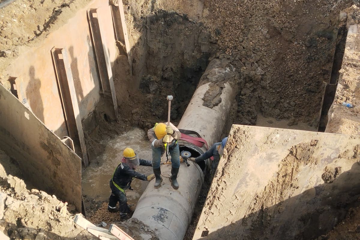 Nuevo daño en Ceballos deja al 20% de Cartagena sin agua