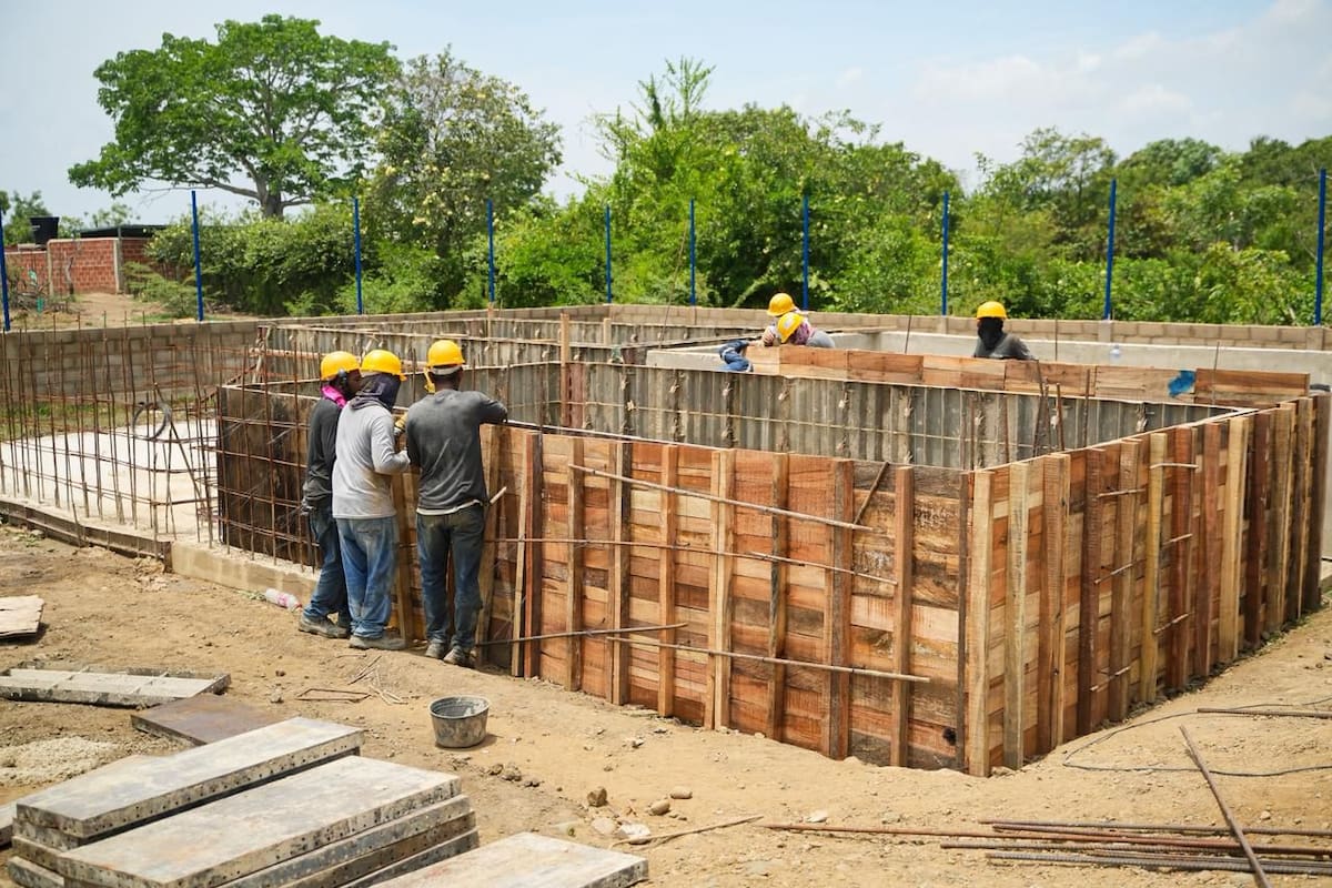 Así van las obras del nuevo sistema de acueducto de Soplaviento