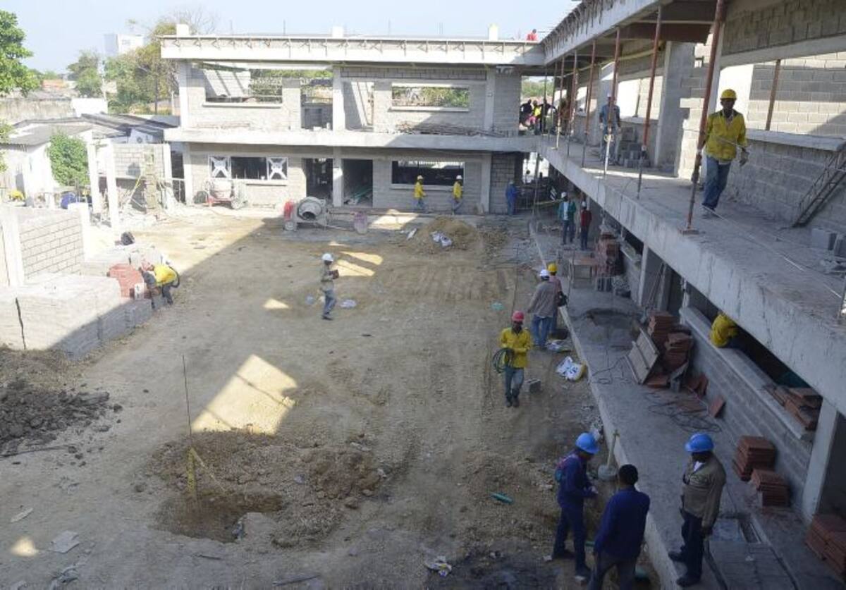 El colegio San Juan de Damasco fue demolido y reconstruido Archivo