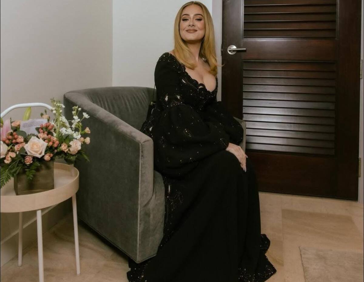 Adele, artista británica. // Redes sociales @adele