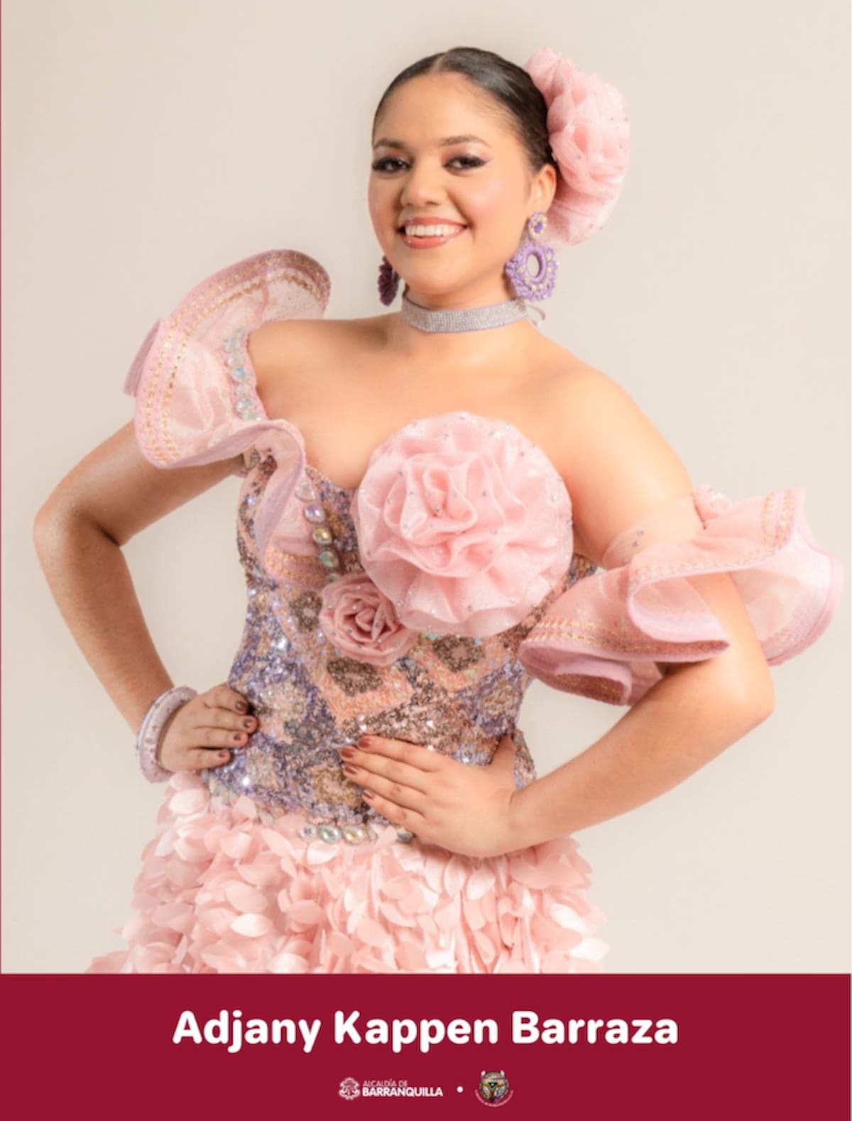 Adjany Kappen Barraza, candidata.//Cortesía.