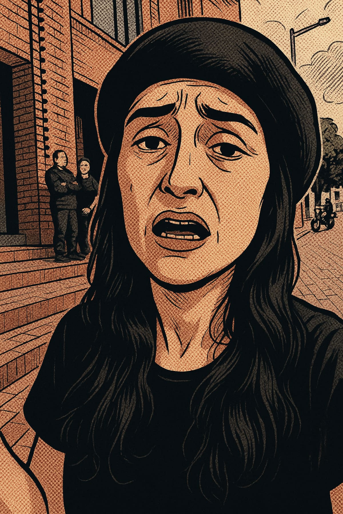 Adriana Díaz es una ciudadana bogotana de 42 años que expone su caso a través de redes sociales. //Foto: ilustración creada con inteligencia artificial.