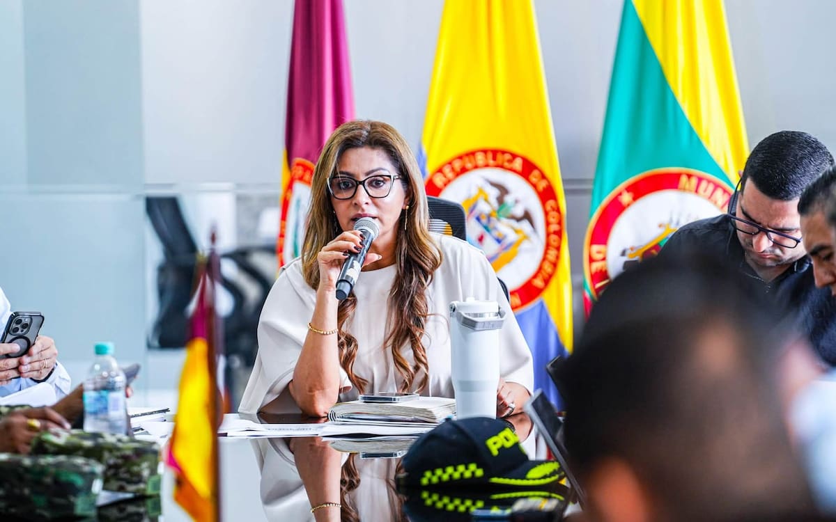 Adriana Magali Matiz, gobernadora del Tolima. // Foto: tomada de Facebook - Gobernación del Tolima.