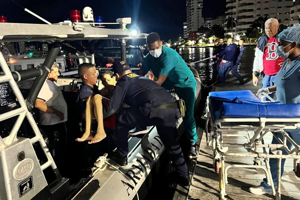 Así le salvaron la vida a adulta mayor en las Islas del Rosario